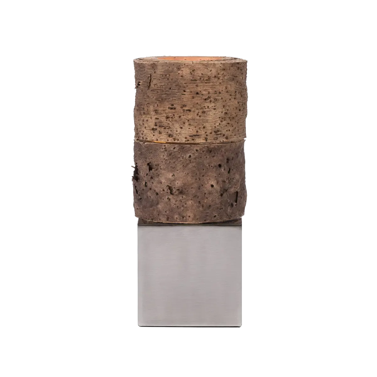 Eclipse Copper - Cortiça genuína e metal (lâmpada E27 não incluída)
